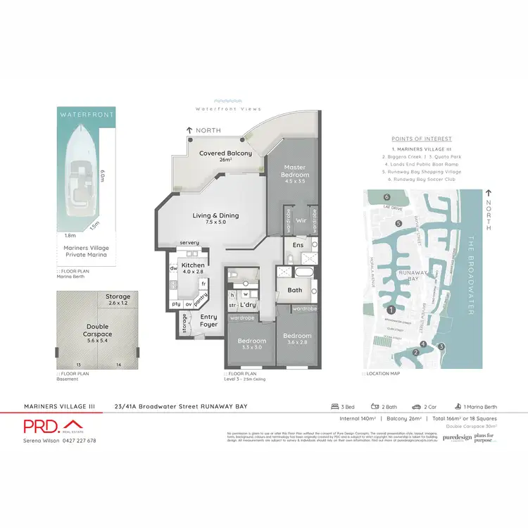 Floorplan of Homely apartment listing, 23/41A Broadwater Street, Runaway Bay QLD 4216