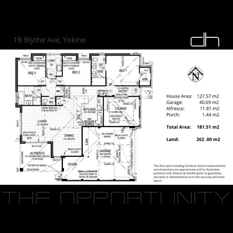 Floorplan of Homely villa listing, B/1 Blythe Avenue, Yokine WA 6060