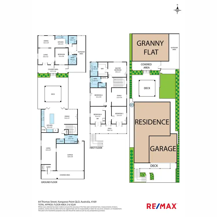 Floorplan of Homely house listing, 64 Thomas Street, Kangaroo Point QLD 4169
