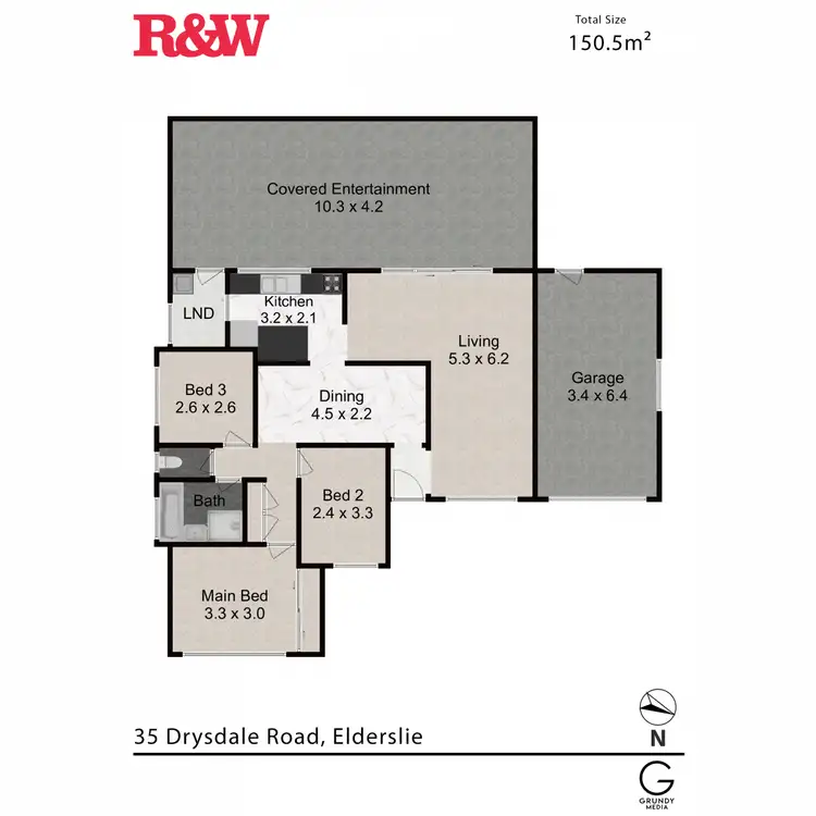 Floorplan of Homely house listing, 35 Drysdale Road, Elderslie NSW 2570