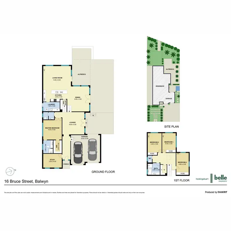 Floorplan of Homely house listing, 16 Bruce Street, Balwyn VIC 3103