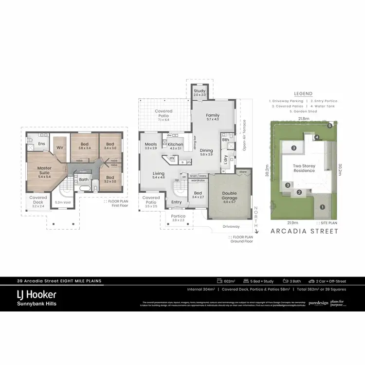 Floorplan of Homely house listing, 39 Arcadia Street, Eight Mile Plains QLD 4113