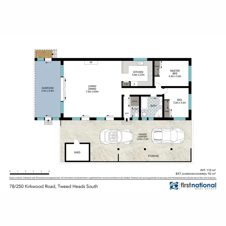 Floorplan of Homely villa listing, 178/250 Kirkwood Road, Tweed Heads South NSW 2486