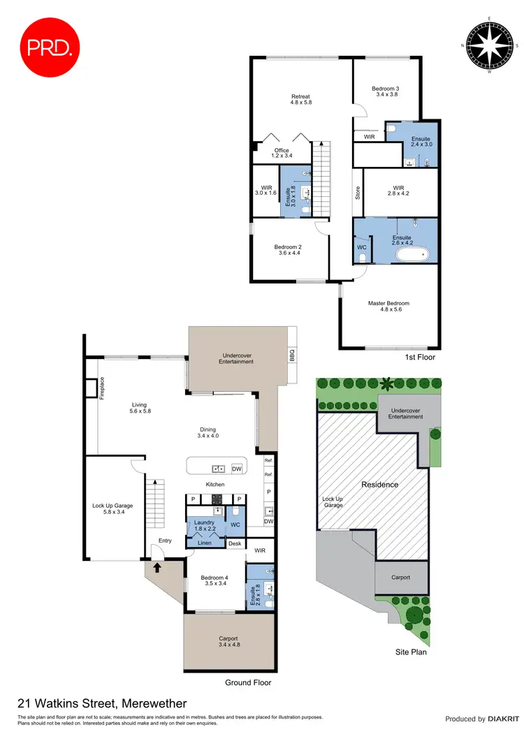 Floorplan of Homely house listing, 21 Watkins Street, Merewether NSW 2291