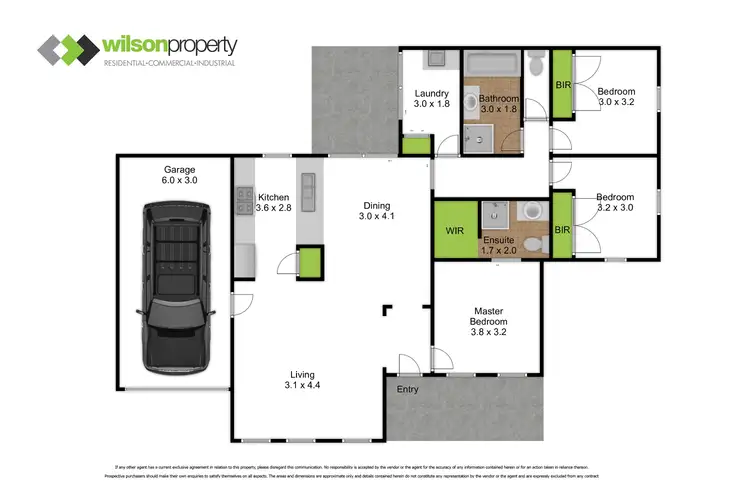 Floorplan of Homely house listing, 21 Jersey Street, Traralgon VIC 3844