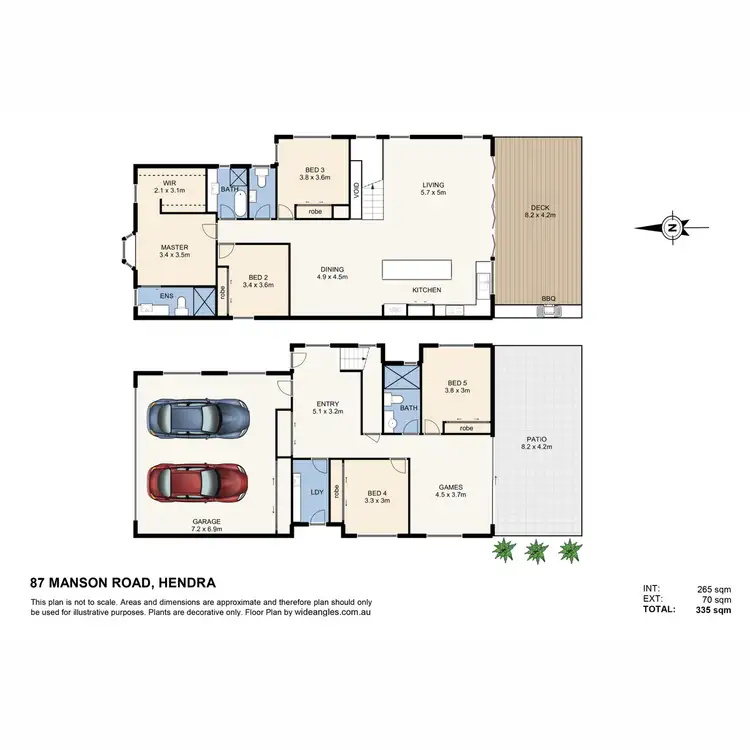 Floorplan of Homely house listing, 87 Manson Road, Hendra QLD 4011