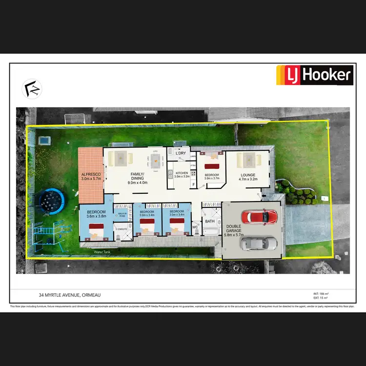 Floorplan of Homely house listing, 34 Myrtle Avenue, Ormeau QLD 4208