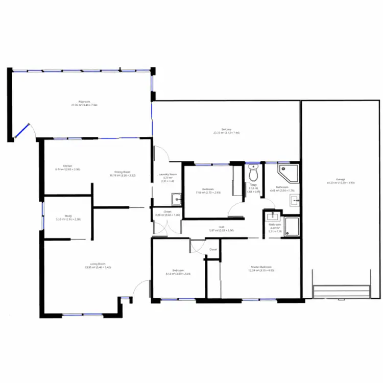 Floorplan of Homely house listing, 295 Horizon Drive, Westlake QLD 4074