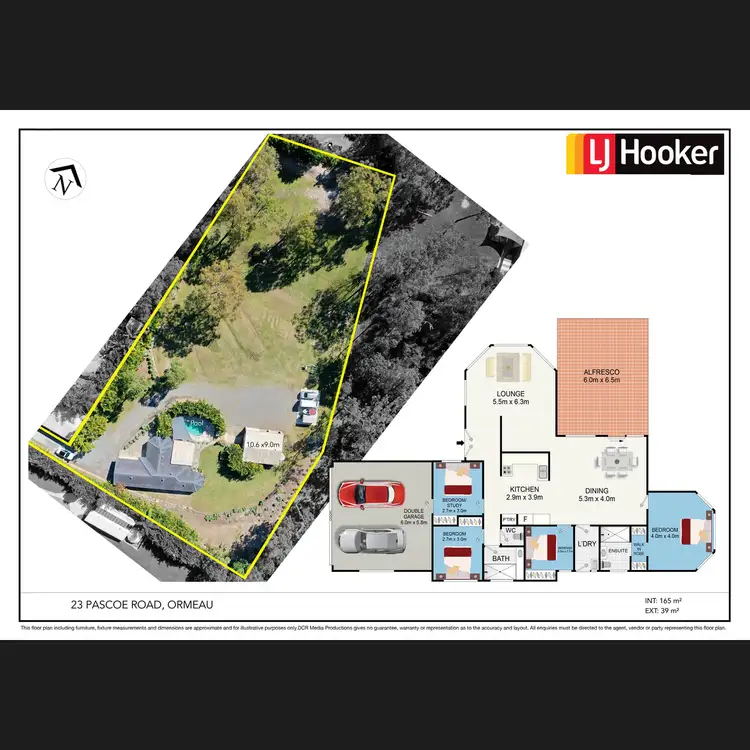 Floorplan of Homely house listing, 23 Pascoe Road, Ormeau QLD 4208