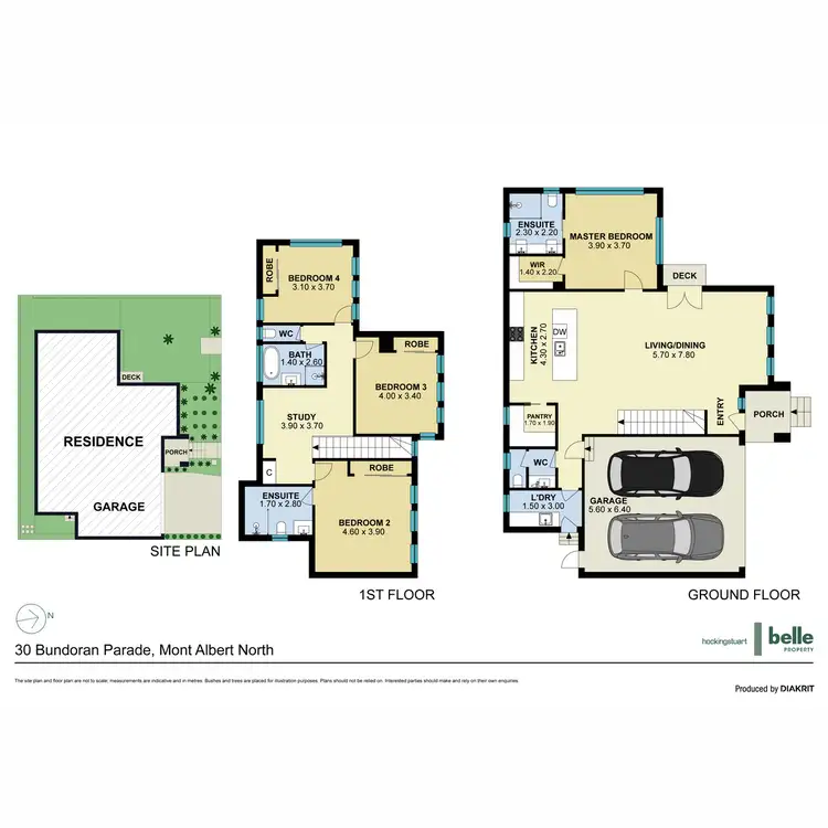 Floorplan of Homely house listing, 30 Bundoran Parade, Mont Albert North VIC 3129