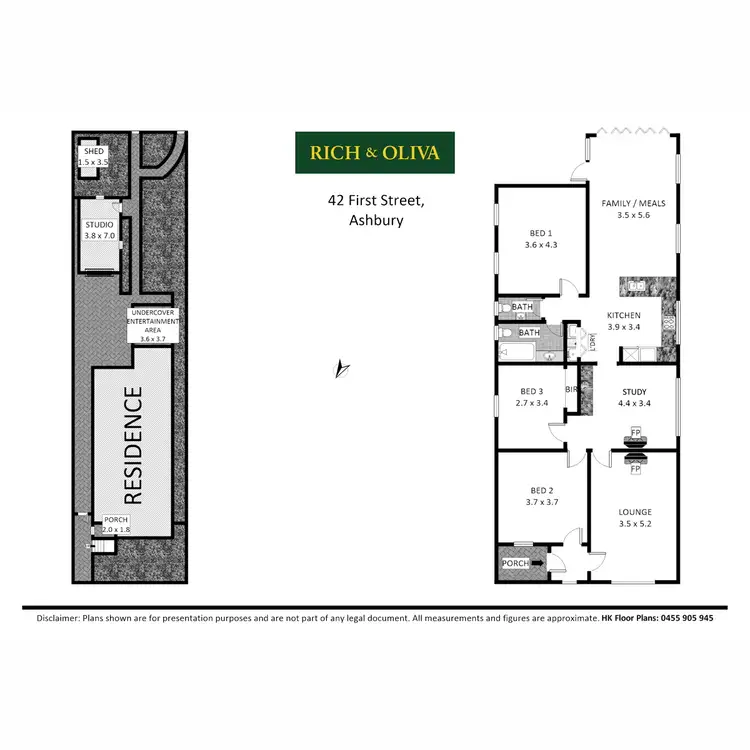 Floorplan of Homely house listing, 42 First Street, Ashbury NSW 2193