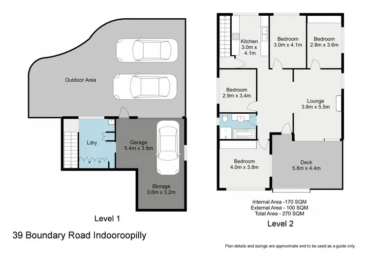 Floorplan of Homely house listing, 39 Boundary Road, Indooroopilly QLD 4068