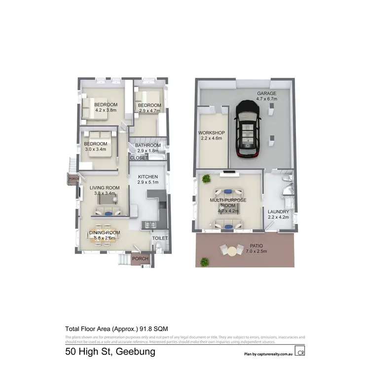 Floorplan of Homely house listing, 50 High Street, Geebung QLD 4034