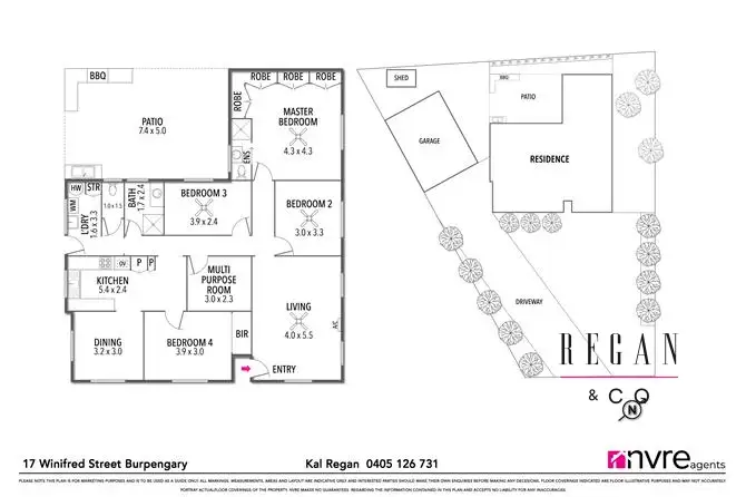 Floorplan of Homely house listing, 17 Winifred Street, Burpengary QLD 4505