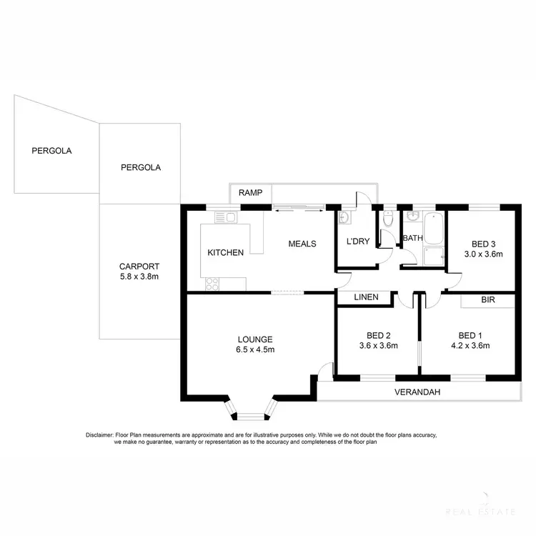 Floorplan of Homely house listing, 5 Lark Place, Mount Gambier SA 5290