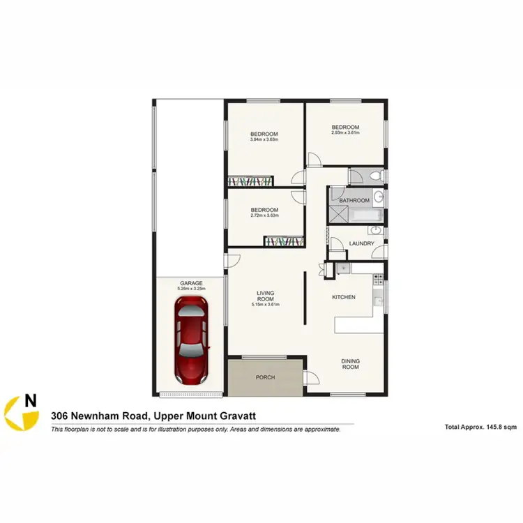 Floorplan of Homely house listing, 306 Newnham Road, Upper Mount Gravatt QLD 4122