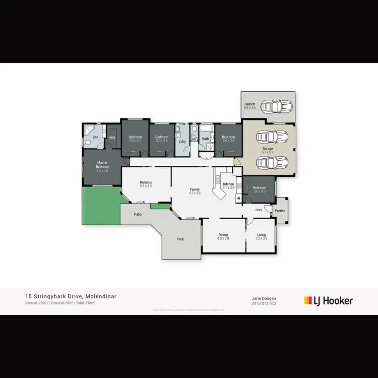 Floorplan of Homely house listing, 15 Stringybark Drive, Molendinar QLD 4214