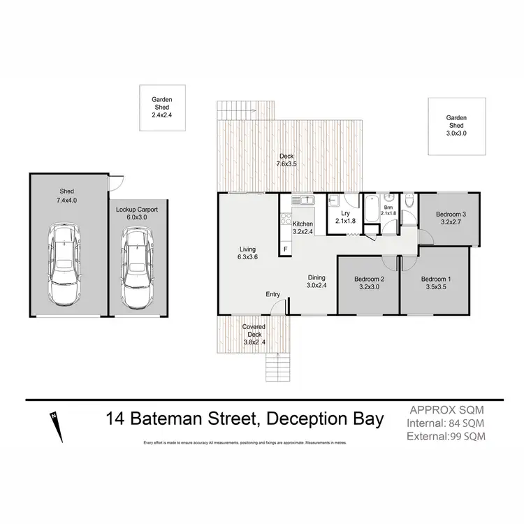 Floorplan of Homely house listing, 14 Bateman Street, Deception Bay QLD 4508