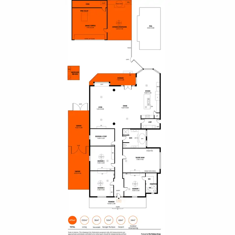 Floorplan of Homely house listing, 60 Rose Street, Prospect SA 5082