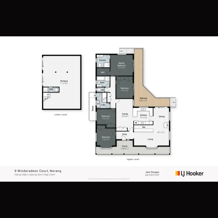 Floorplan of Homely house listing, 9 Winderadeen Court, Nerang QLD 4211