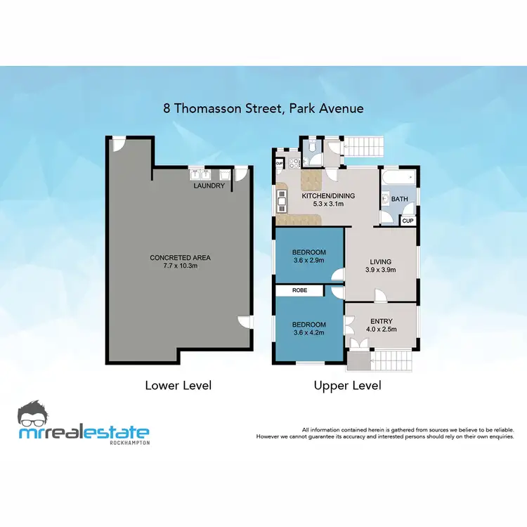 Floorplan of Homely house listing, 8 Thomasson Street, Park Avenue QLD 4701