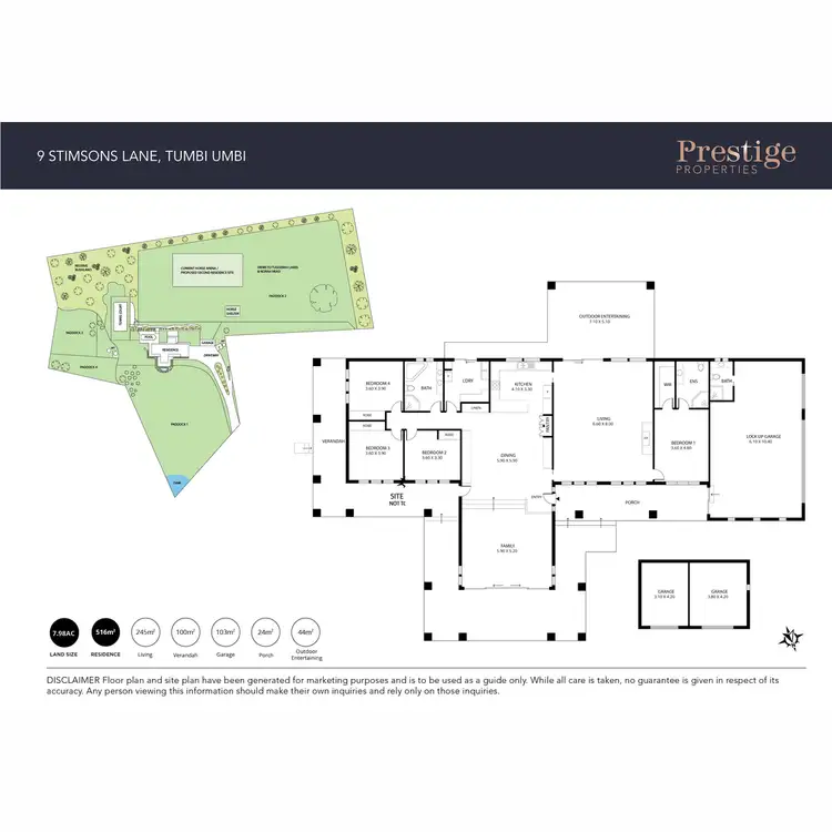Floorplan of Homely rural property listing, 9 Stimsons Lane, Tumbi Umbi NSW 2261