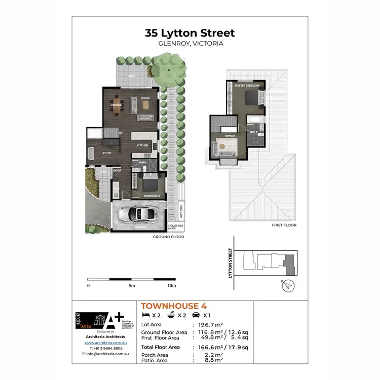 Floorplan of Homely townhouse listing, 4/35 Lytton Street, Glenroy VIC 3046