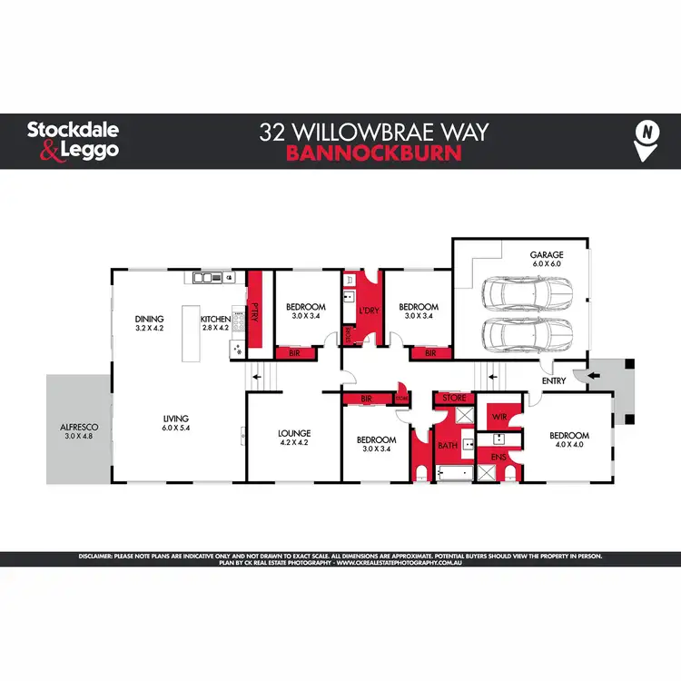 Floorplan of Homely house listing, 32 Willowbrae Way, Bannockburn VIC 3331