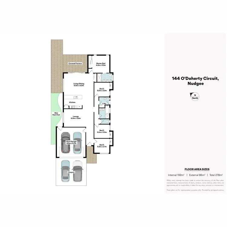 Floorplan of Homely house listing, 144 O'Doherty Circuit, Nudgee QLD 4014