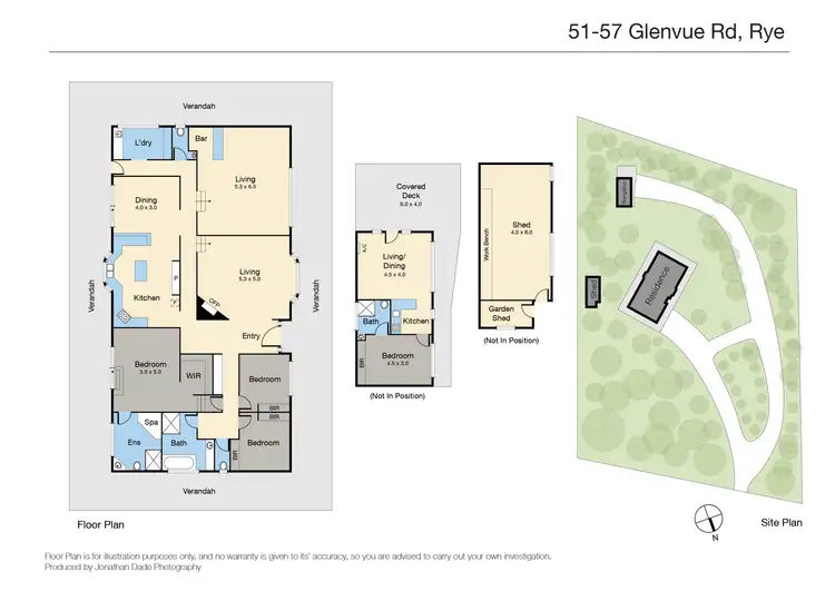 Floorplan of Homely house listing, 51-57 Glenvue Road, Rye VIC 3941