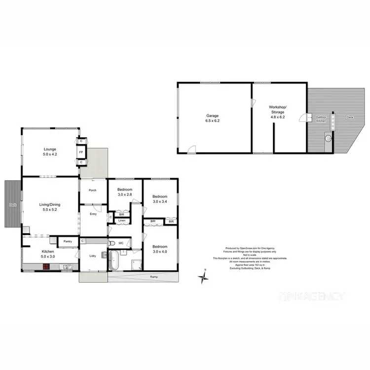 Floorplan of Homely house listing, 57 Brittons Road, Smithton TAS 7330