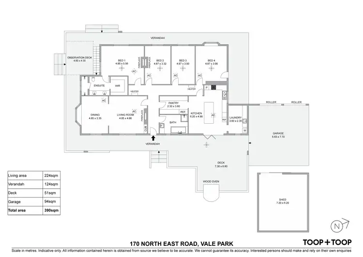 Floorplan of Homely house listing, 170 North East Road, Vale Park SA 5081