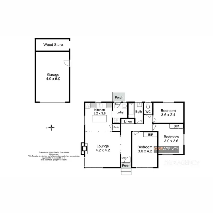Floorplan of Homely house listing, 27 Lette Street, Smithton TAS 7330