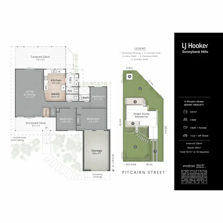 Floorplan of Homely house listing, 5 Pitcairn Street, Mount Gravatt QLD 4122