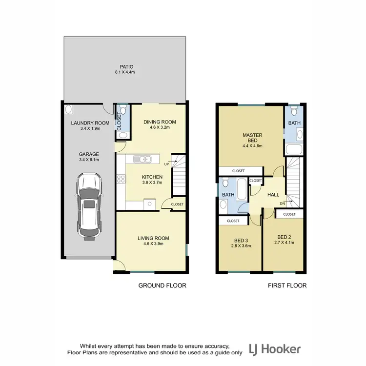 Floorplan of Homely townhouse listing, 2/15 Cowan Street, Chermside QLD 4032