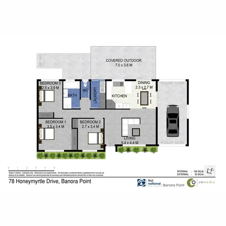 Floorplan of Homely house listing, 78 Honeymyrtle Drive, Banora Point NSW 2486