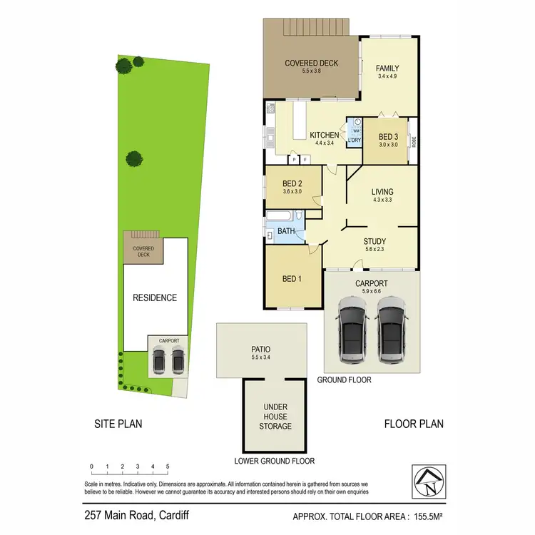 Floorplan of Homely house listing, 257 Main Road, Cardiff NSW 2285