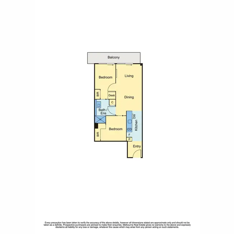 Floorplan of Homely apartment listing, 602/199 William Street, Melbourne VIC 3000