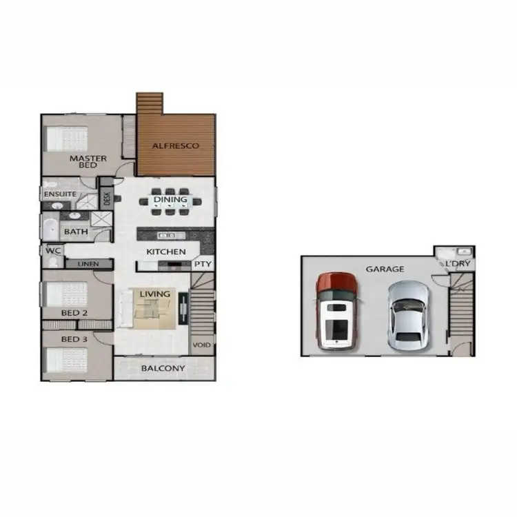 Floorplan of Homely house listing, 4 Hyssop Place, Springfield Lakes QLD 4300