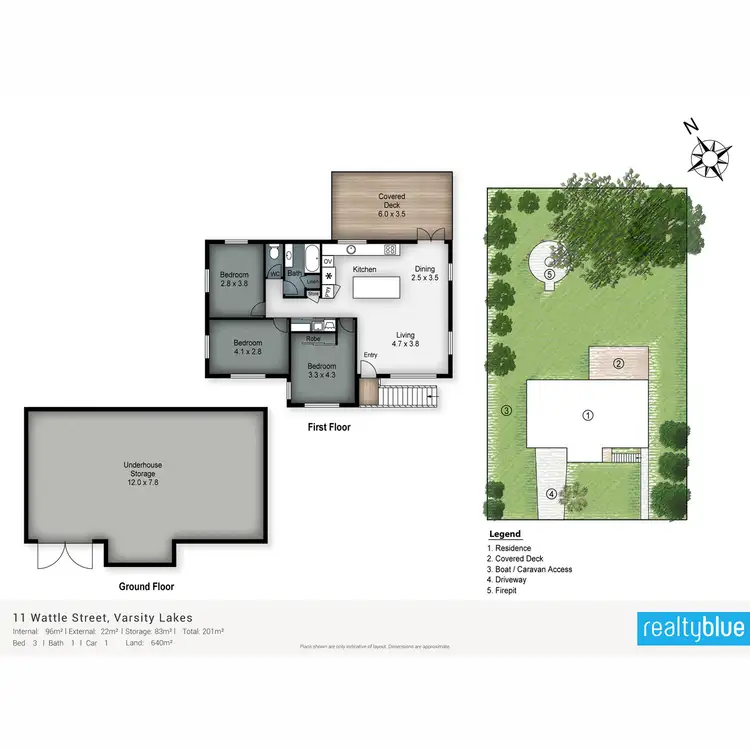 Floorplan of Homely house listing, 11 Wattle Street, Varsity Lakes QLD 4227