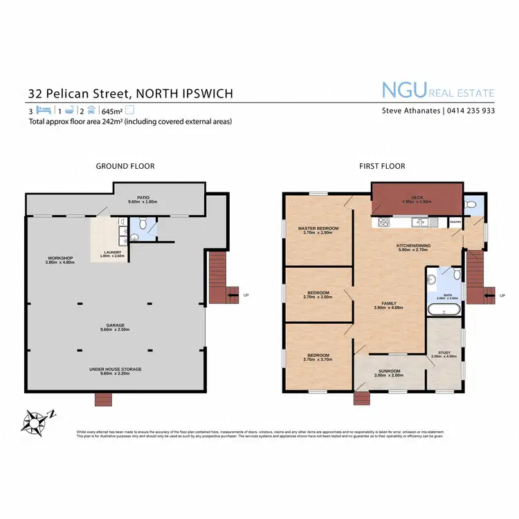 Floorplan of Homely house listing, 32 Pelican Street, North Ipswich QLD 4305