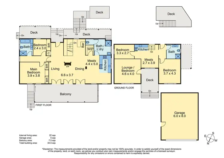 Floorplan of Homely house listing, 569-571 Point Nepean Road, Mccrae VIC 3938