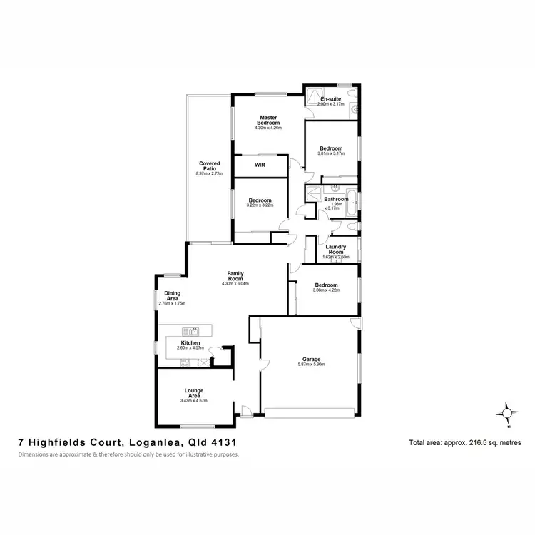 Floorplan of Homely house listing, 7 Highfields Court, Loganlea QLD 4131