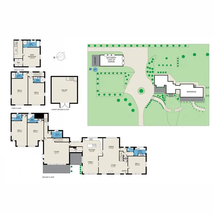 Floorplan of Homely rural property listing, 160 Lomas Lane, Nulkaba NSW 2325