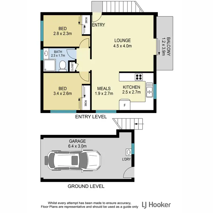 Floorplan of Homely unit listing, 4/354 Zillmere Road, Zillmere QLD 4034