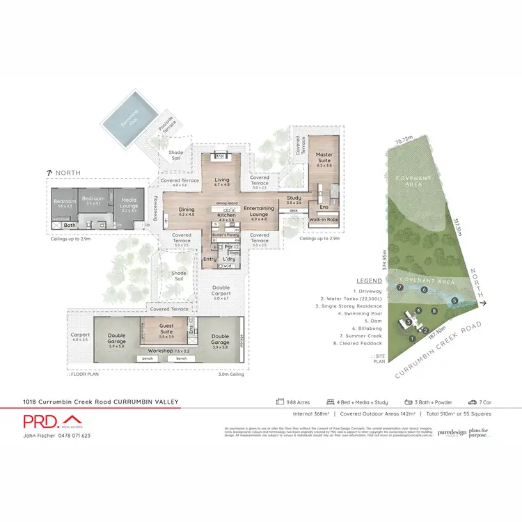 Floorplan of Homely house listing, 1018 Currumbin Creek Road, Currumbin Valley QLD 4223