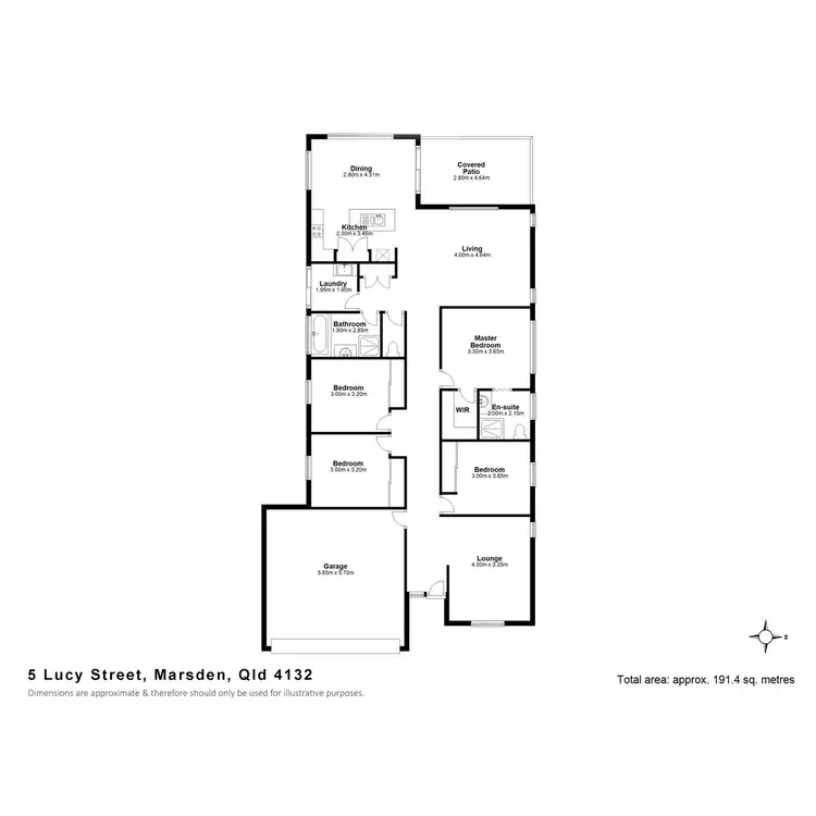 Floorplan of Homely house listing, 5 Lucy Street, Marsden QLD 4132