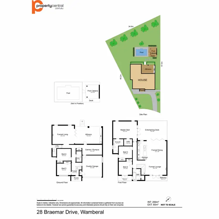 Floorplan of Homely house listing, 28 Braemar Drive, Wamberal NSW 2260