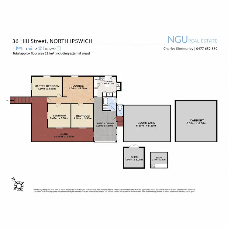 Floorplan of Homely house listing, 36 Hill Street, North Ipswich QLD 4305