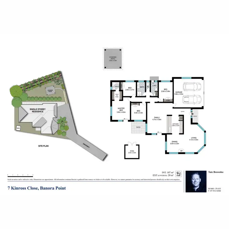 Floorplan of Homely house listing, 7 Kinross Close, Banora Point NSW 2486